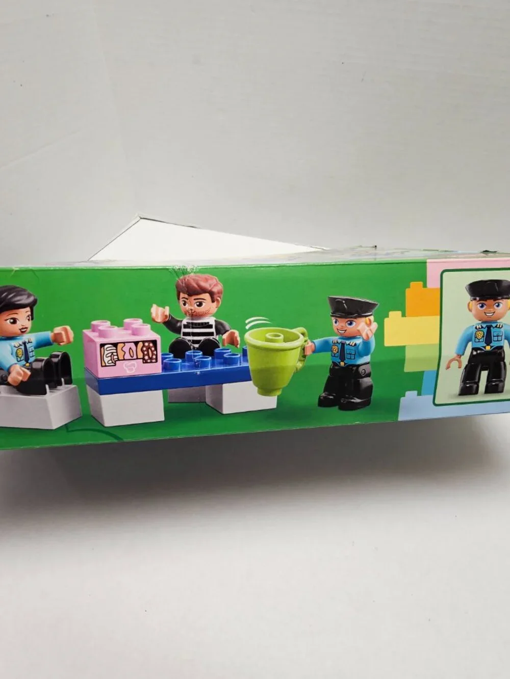 Lego Duplo Town Police Station Car Light Sound Boy Girl Toddler 10902 Set +Brick